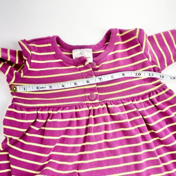 Hanna Andersson cotton stripe everyday dress 80cm 2T - Picture 6 of 6